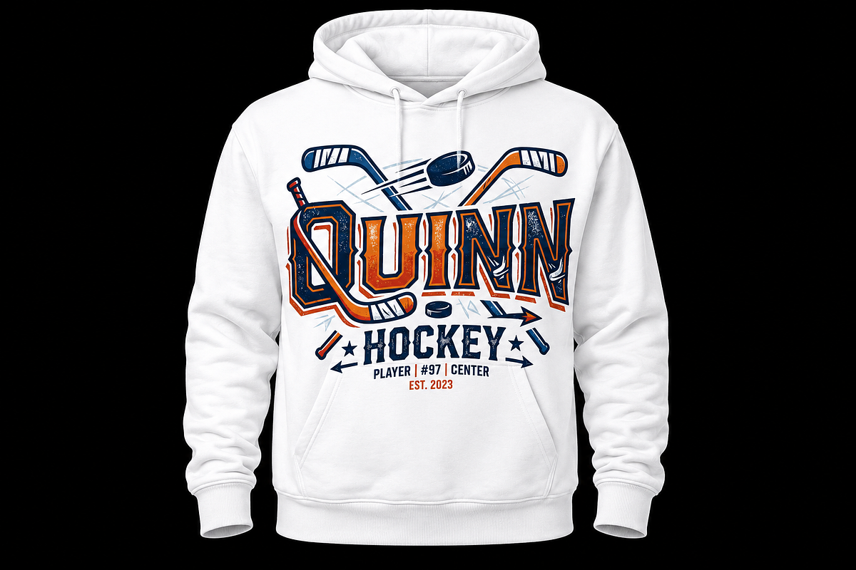 Vintage Hockey Player Logo SVG, an Object Graphic by Artivon (Photo 3 of 3)