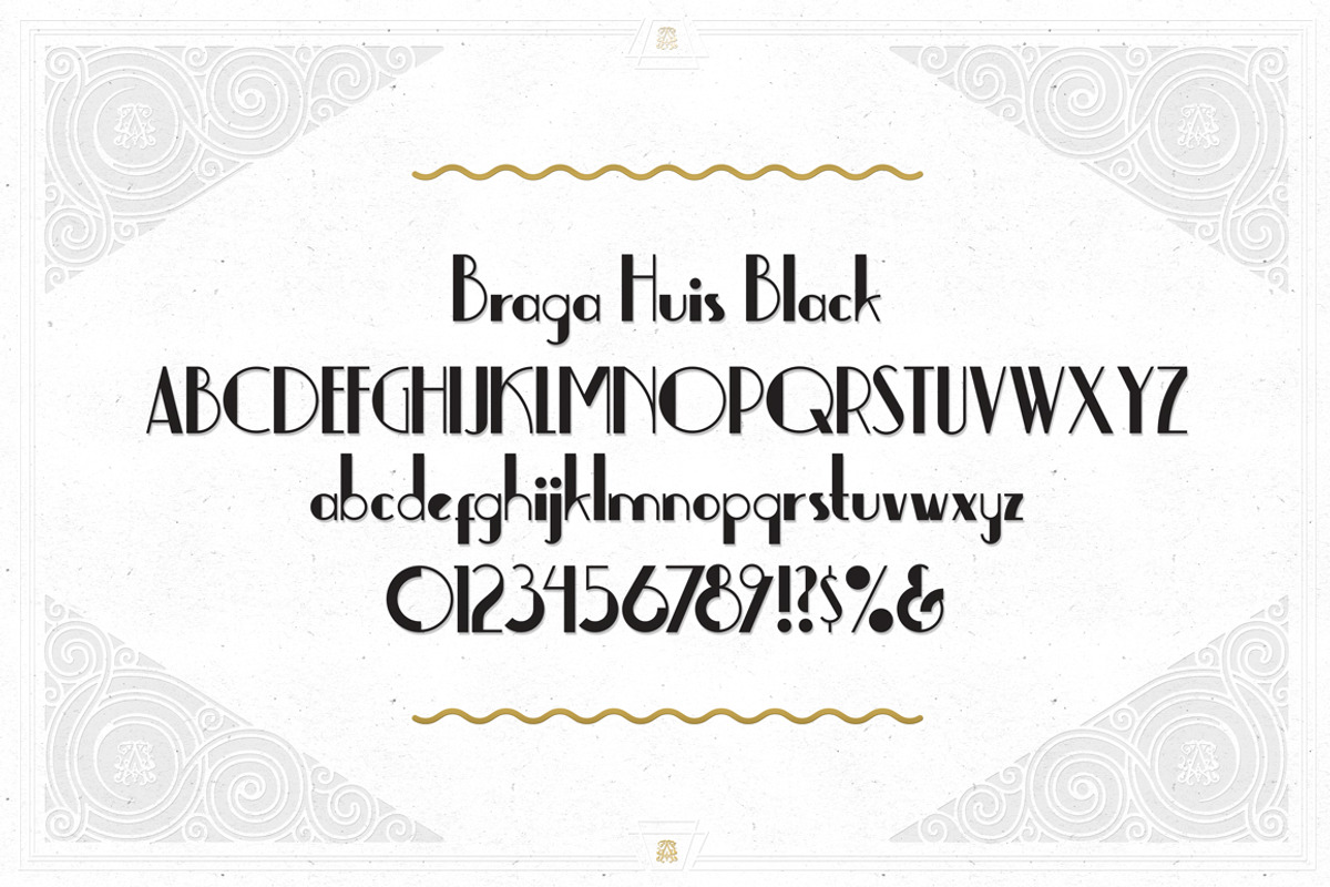 Braga Huis, a Sans Serif Font by Juru Rancang Studio (Photo 5 of 9)