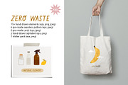 Zero Waste. Eco-friendly products., an Illustration by Sweet Corner (Thumbnail 2 of 11)