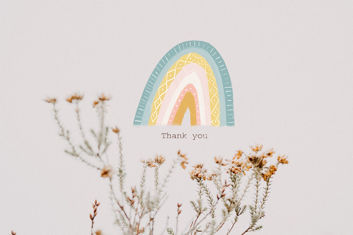 Boho animals. Rainbow clipart, an Animal Illustration by Lesya Skripak (Photo 10 of 10)