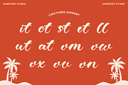 Gulley – Bold Script Font, a Script Font by kangfont Studio (Thumbnail 10 of 10)