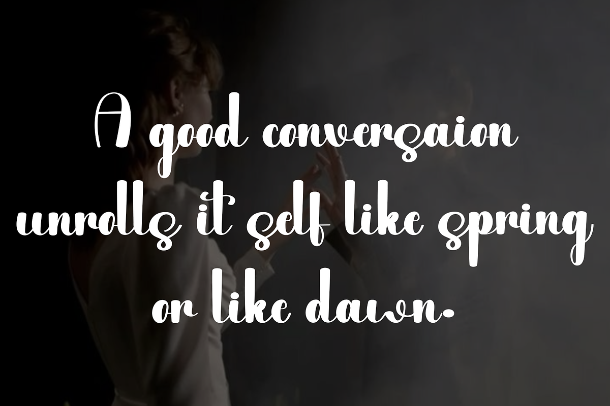 Simple Outside, a Handwritten Font by InermediaSTUDIO (Photo 6 of 8)