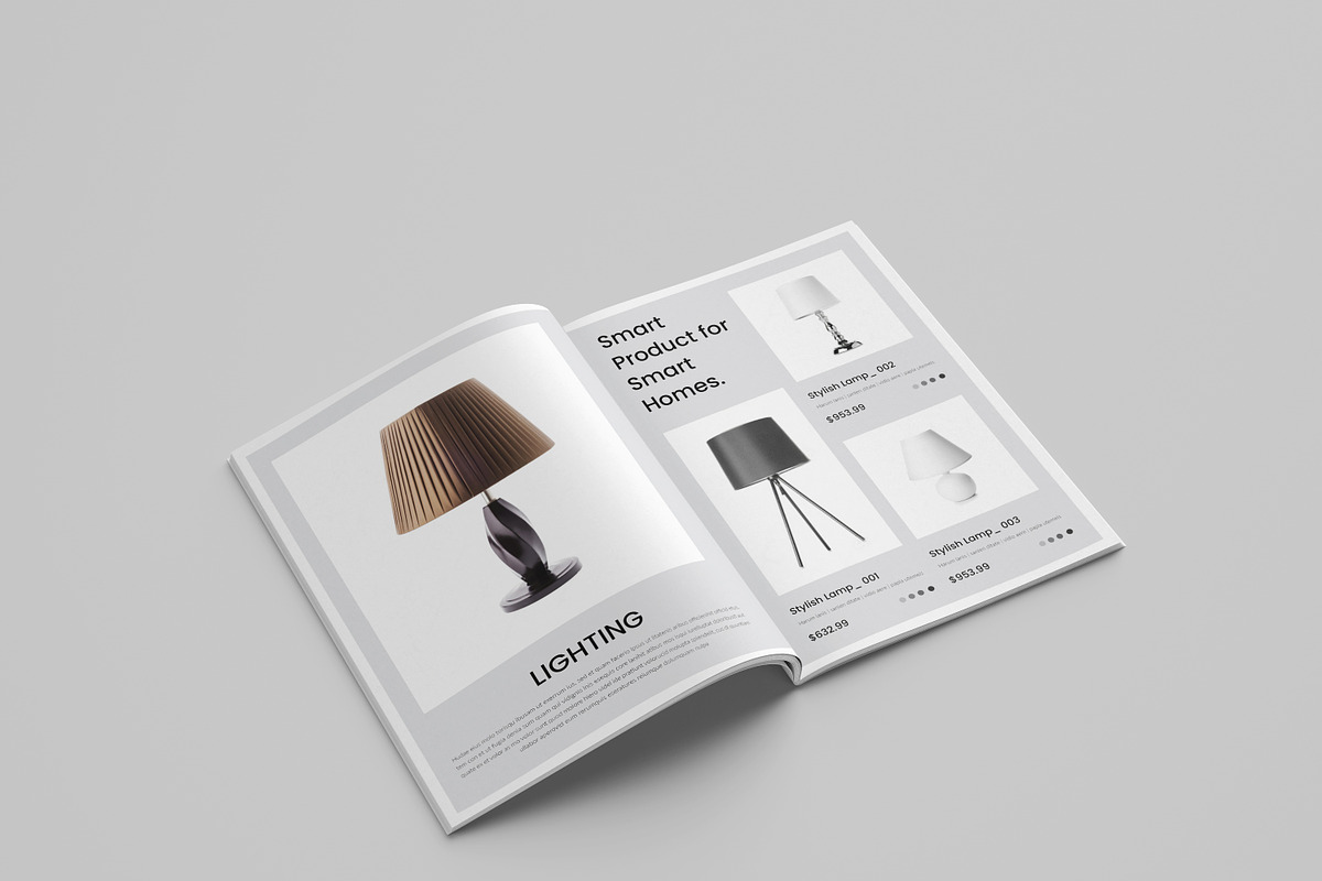 Product Catalog Layout Template, a Brochure Template by Spark_Creative (Photo 8 of 14)