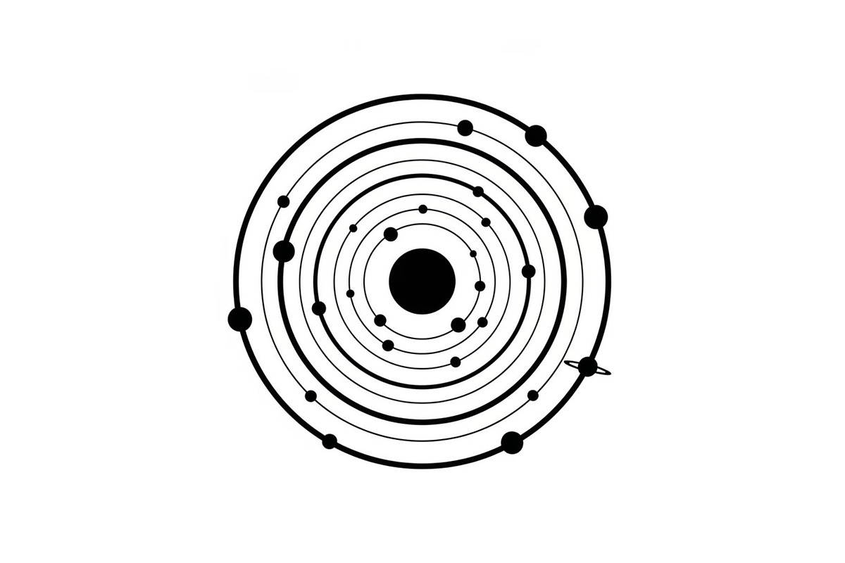 Celestial Planetary System Design, a Graphic by musafir_fashion (Photo 13 of 13)