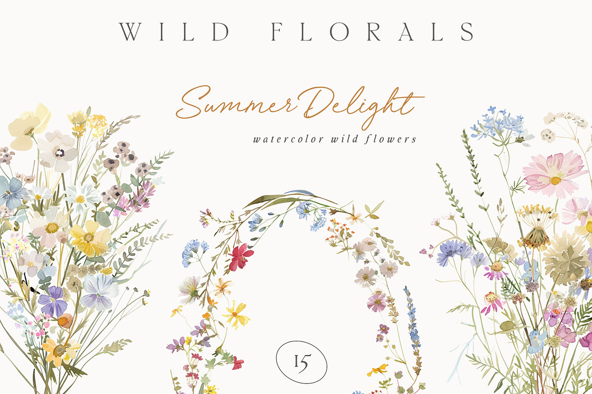 New! Wild Flowers Edition, a Seasonal Illustration by Isabelle Salem (Photo 112 of 155)