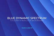 Blue Dynamic Spectrum Backgrounds, a Background Graphic by bnrcreativelab (Thumbnail 1 of 5)
