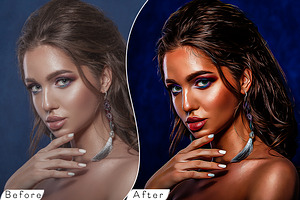 Paintign Cartoon Photoshop Action