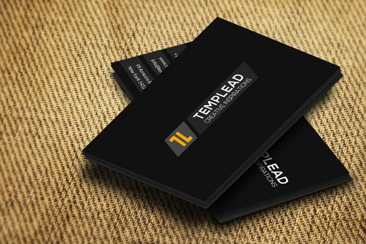 Corporate Business Card CM148, a Business Card Template by annozio (Photo 3 of 4)