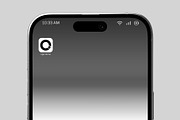 iPhone App Icon Mockup Template, an iPhone Mockup by graphypix (Thumbnail 4 of 4)