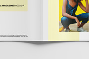 Square Magazine Mockup, a Print Template by AlkStudio (Thumbnail 14 of 15)