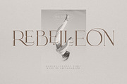 Rebelleon | Modern Elegant Serif, a Serif Font by Krismagraph (Thumbnail 1 of 12)