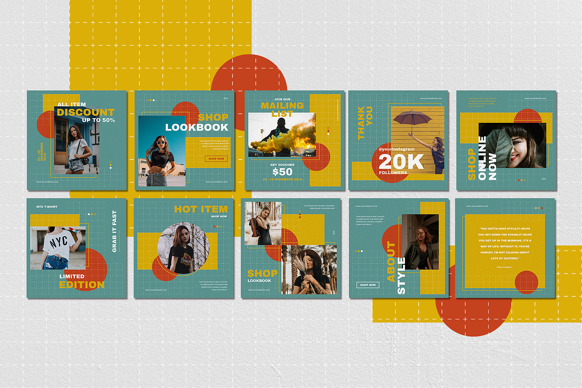 Hype - Instagram Pack, a Social Media Template by uyo66 (Photo 7 of 7)
