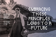 Graurinko Nordic Display Font, a Sans Serif Font by Vadovastd (Thumbnail 7 of 7)