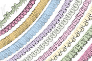 Ruffle Brushes For Procreate, a Brush Add-On by NaomiArts (Thumbnail 2 of 4)