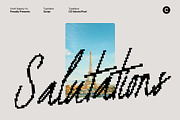 CS Valoria Pixel, a Script Font by Craft Supply Co. (Thumbnail 4 of 8)