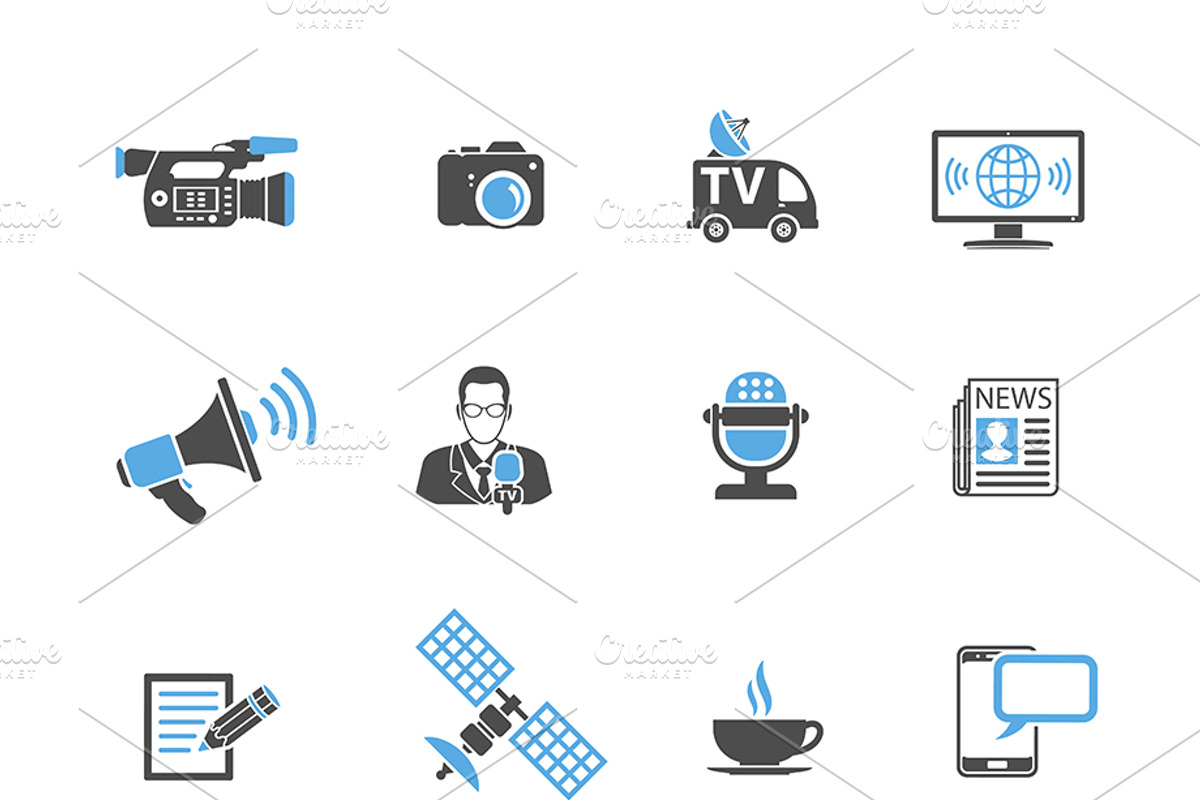 News and Media Concepts, a Person Illustration by TAlex (Photo 3 of 7)