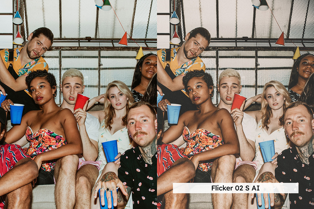 20 Flash Film Lightroom Presets LUTs, a Preset Add-On by SparkleStock (Photo 5 of 13)