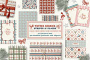 GRAPHIC BUNDLE 18 in 1, a Graphic by Cozy pattern shop (Thumbnail 4 of 20)
