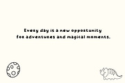 Dino Font, a Handwritten Font by AnnaEshka (Thumbnail 4 of 4)