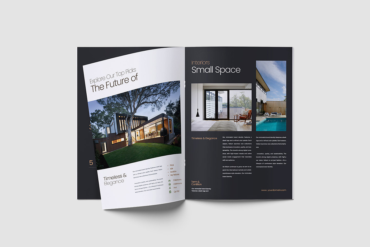 Modern Real Estate Portfolio Template