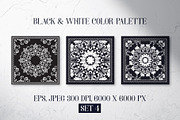 Bandanas silk scarf set 4, a Pattern Graphic by ilonitta (Thumbnail 2 of 3)