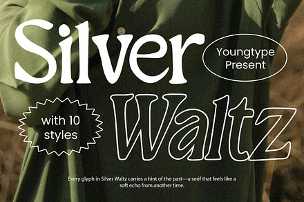 Silver Waltz, a Font by Youngtype.Std