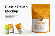 Plastic Pouch PSD Mockup, a Packaging Mockup by Mockupfit (Thumbnail 1 of 5)
