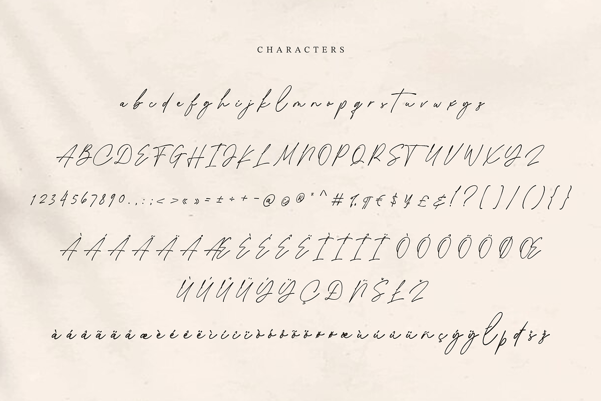 Collingethon Chic Handwritten Script, a Script Font by Namara Creative Studio (Photo 6 of 12)