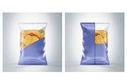 Clear Plastic Bag With Chips Mockup, a Packaging Mockup by Moonlight Creative (Thumbnail 3 of 6)