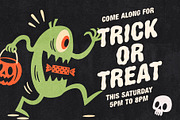 Night Ghost halloween font, a Handwritten Font by supfonts (Thumbnail 5 of 10)