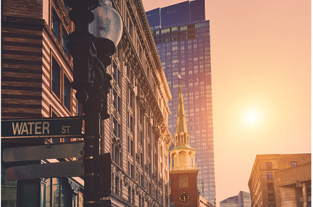 Boston typical houses in historic, an Architecture Photo by Web Engine Design