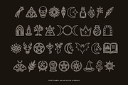 Elderwick - Fantasy Serif & Symbols!, a Serif Font by Tom Chalky (Thumbnail 4 of 9)