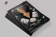 Elegant Canva Obituary Template, a Brochure Template by Protech Design ENT (Thumbnail 3 of 9)