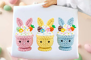 Yarn Crochet Easter Coffee PNG, an Illustration by DreamArtGraphic (Thumbnail 1 of 4)