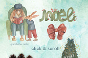 Christmas time clip art, an Illustration by patriziamoscone (Thumbnail 2 of 8)