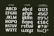 Straight Fighter, a Sans Serif Font by Arterfak Project (Thumbnail 11 of 13)