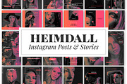 Heimdall - Instagram Posts & Stories, a Social Media Template by RussGFX (Thumbnail 1 of 7)