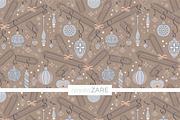 Christmas pattern mini collection, a Pattern Graphic by RenattaZare (Thumbnail 2 of 9)