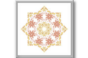 Oriental Abstract Vector Pattern, a Decorative Illustration by FineArtStudio (Thumbnail 2 of 3)