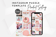 Pink Sale Instagram Puzzle Template, a Social Media Template by Social Assumptions (Thumbnail 2 of 10)