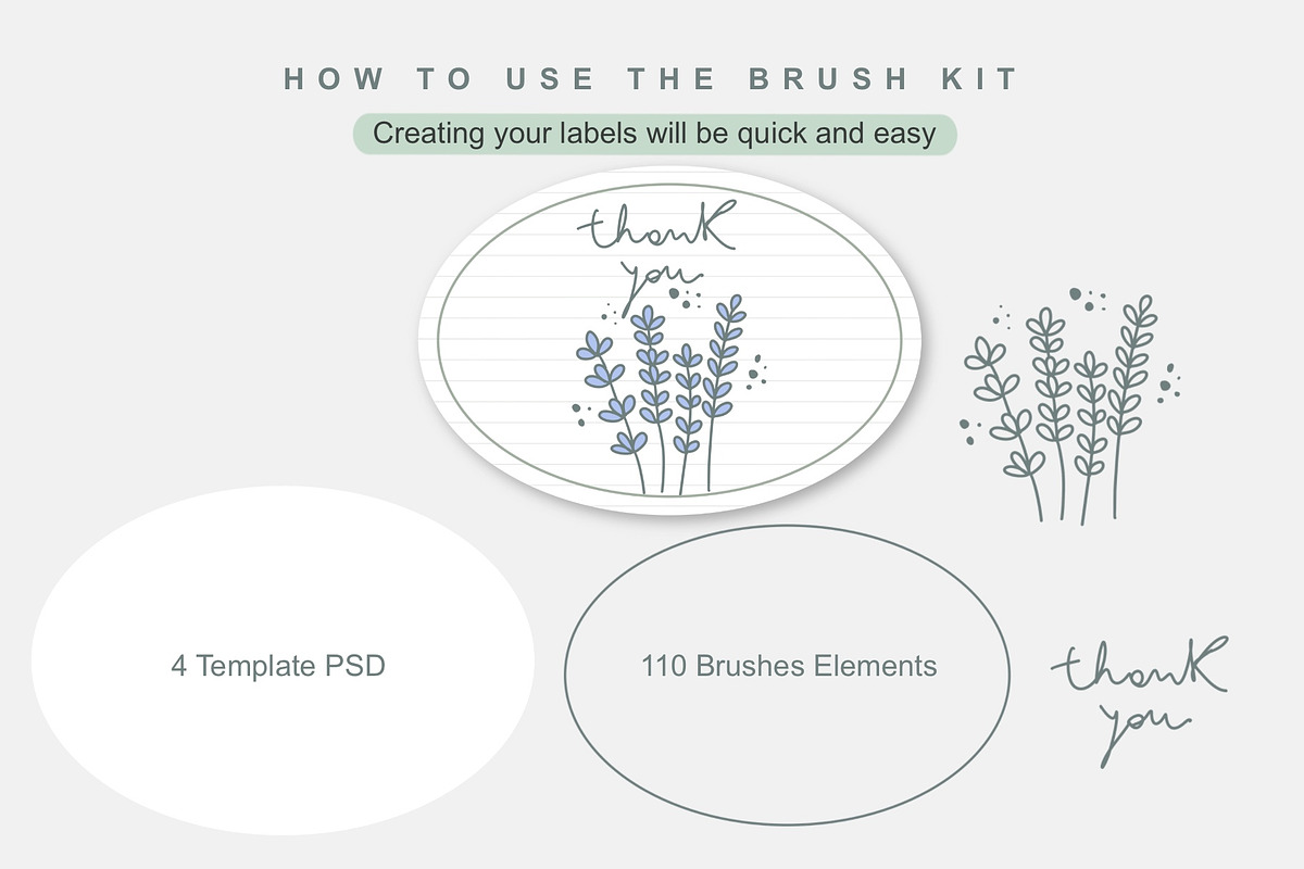 Love Lab Label Toolkit, a Brush Add-On by Rosangela Curti (Photo 6 of 10)