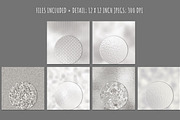 Silver foil and glitter, a Texture Graphic by Paper Farms (Thumbnail 3 of 3)