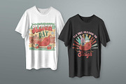 Retro Western Christmas Bundle PNG, an Illustration by ROJI CREATOR (Thumbnail 2 of 7)