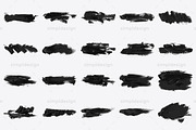 Stamp Textured Oil Photoshop Brushes, a Brush Add-On by SimplDesign (Thumbnail 2 of 7)