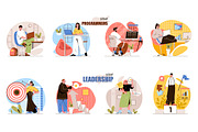 Flat Web Concept Illustrations, a Finance Illustration by alexdndz (Thumbnail 9 of 14)