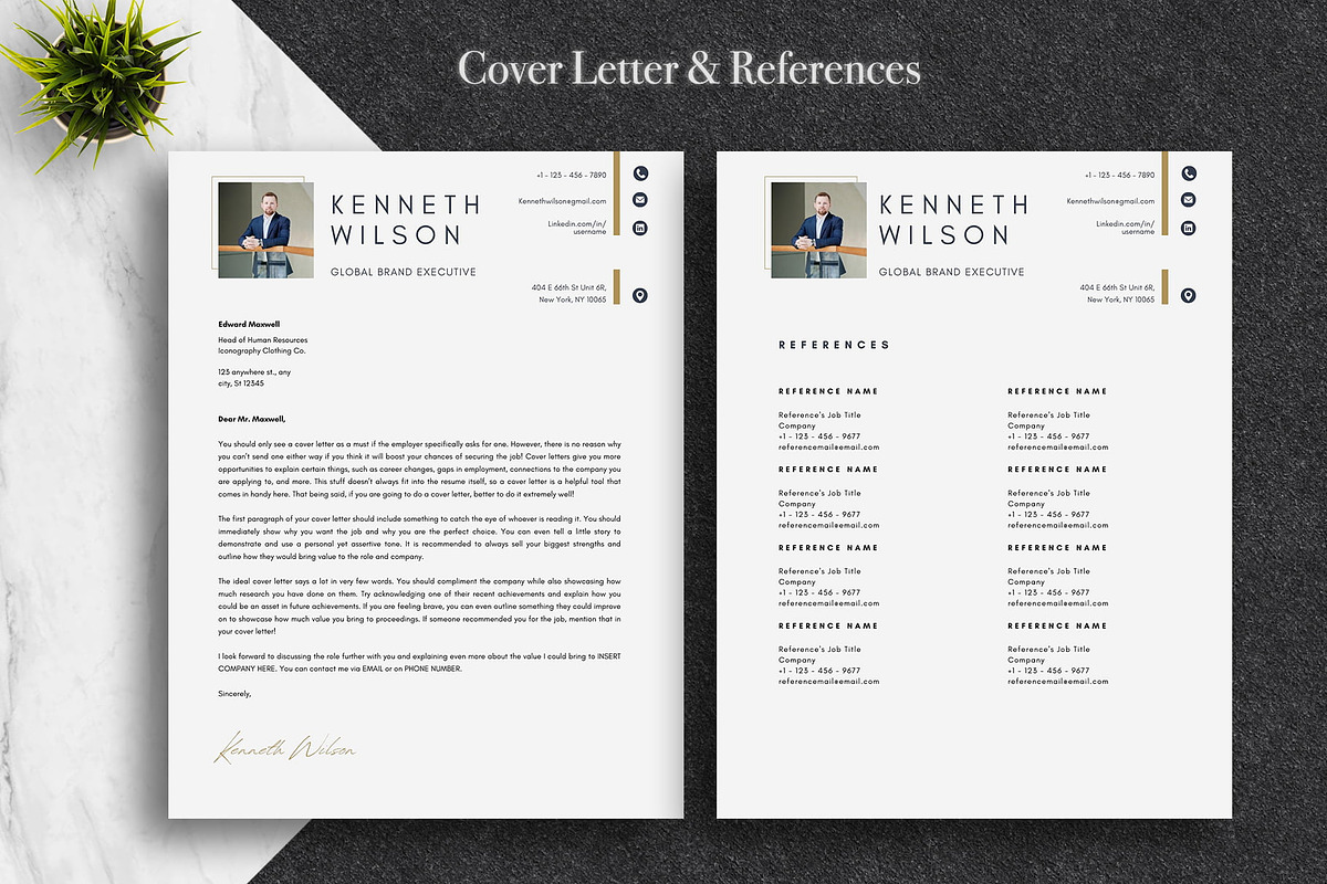 Modern Resume Canva Template | Canva, a Resume Template by Lux Resume (Photo 4 of 9)