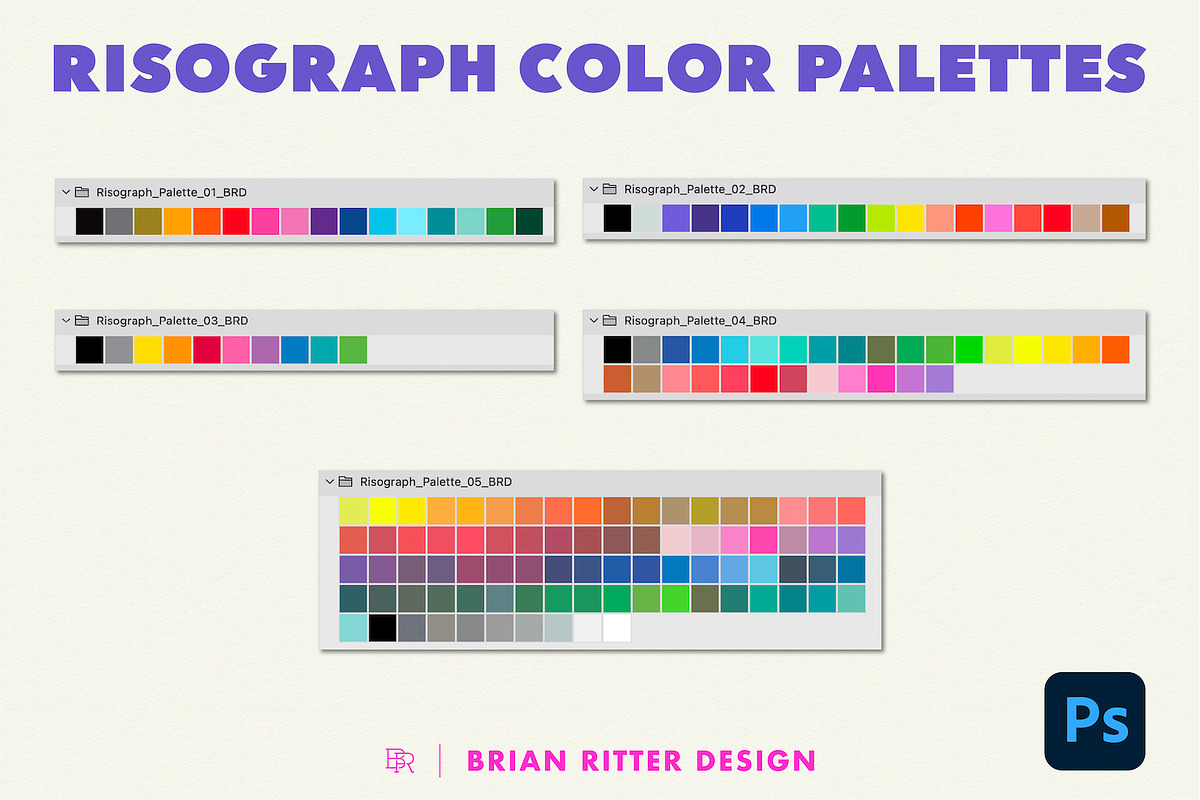 Risograph Toolkit for Photoshop, a Brush Add-On by Brian Ritter Design (Photo 12 of 13)