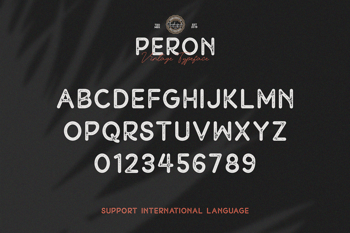 Peron - Modern Vintage | 4 Fonts preview 6