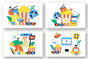 10 Movie Vector Illustration, a Decorative Illustration by denayunebgt (Thumbnail 3 of 4)