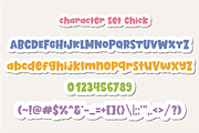 Chick - Fun Mix Display Font, a Handwritten Font by SaktiAvellin (Thumbnail 7 of 8)